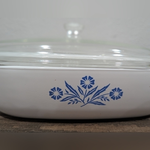 Corning Ware Blue Cornflower 2.5 Qt. P-2 1/2-B W/ Lid Vintage Casserole … - Picture 3 of 8